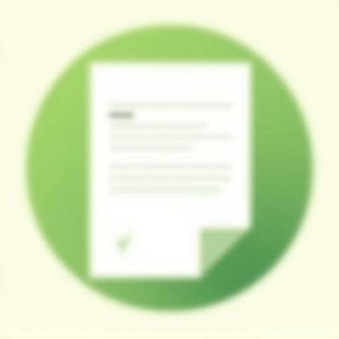 Illustration of a stylized legal document with a signature mark, representing agreement and terms acceptance.